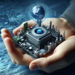 immagine che rappresenta il futuro della potenza di calcolo miniaturizzato in piccole dimensioni