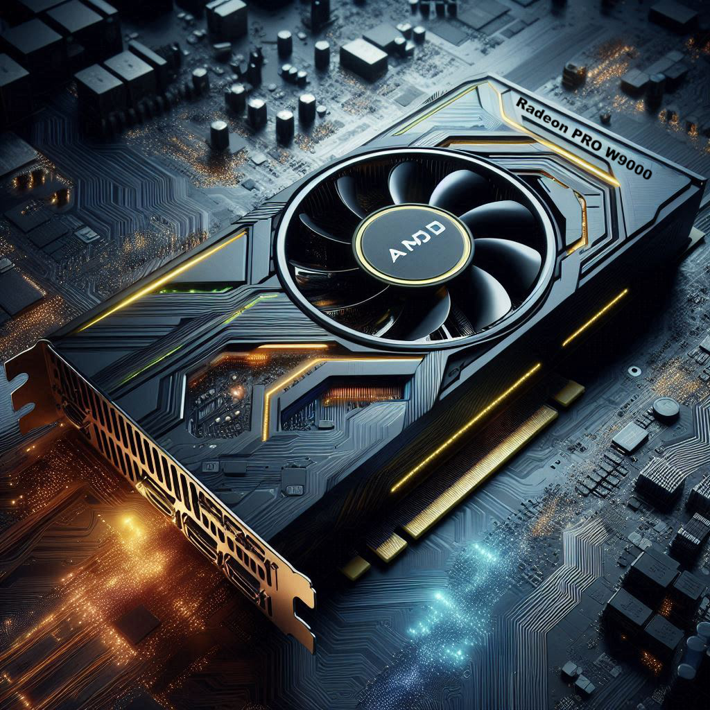 AMD Radeon PRO W9000 GPU